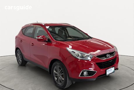 Red 2015 Hyundai IX35 SUV SE F