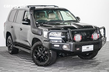 Black 2018 Toyota Landcruiser Wagon Vx (4X4)