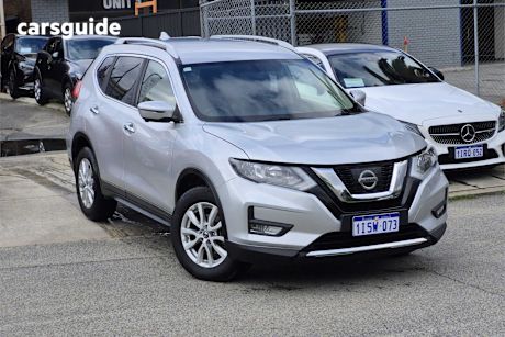 Silver 2018 Nissan X-Trail SUV ST-L F