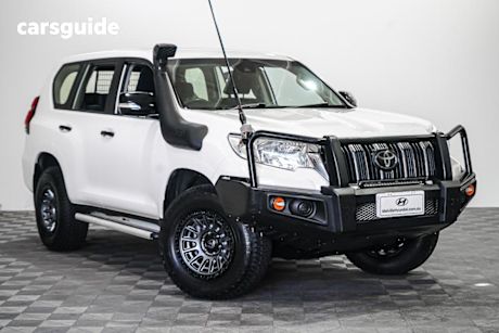 White 2021 Toyota Landcruiser Prado Wagon Gx 7 Seat