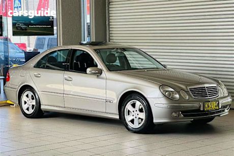Silver 2003 Mercedes-Benz E320 Sedan Elegance