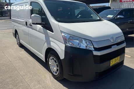 White 2019 Toyota HiAce Commercial R