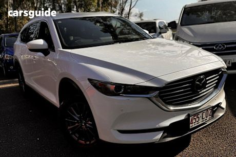 White 2021 Mazda CX-8 Wagon Touring (Awd)