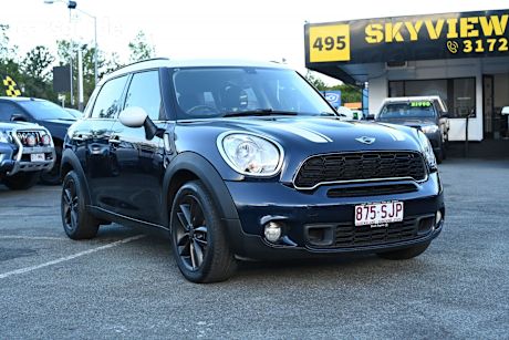 Blue 2012 Mini Countryman Hatch COOPER S