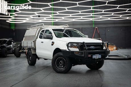 White 2017 Ford Ranger Ute Tray XL 4X4