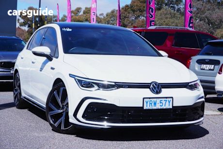 White 2022 Volkswagen Golf Hatchback 110Tsi R-Line