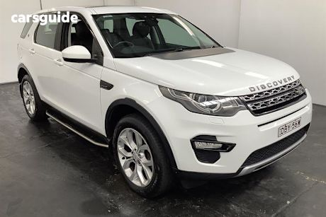 White 2015 Land Rover Discovery Sport Wagon Sd4 Hse