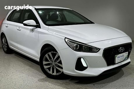 White 2019 Hyundai I30 Hatch ACTIVE F