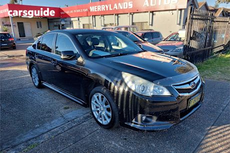 Black 2010 Subaru Liberty Sedan 2.5I Premium