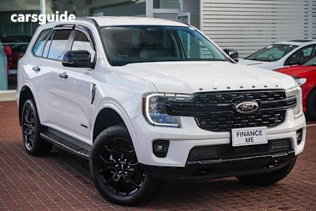 White 2022 Ford Everest Wagon Sport (4X4)
