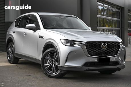 Silver 2025 Mazda CX-60 SUV P50E EVOLVE 4X4