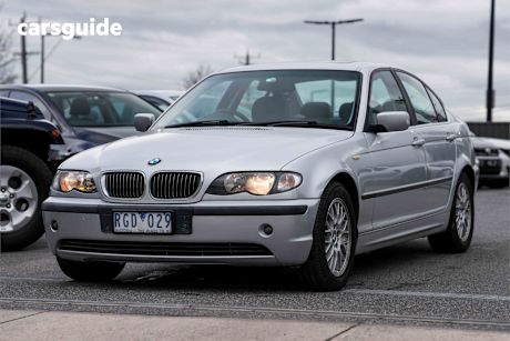 Silver 2001 BMW 325I Sedan