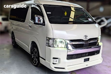 White 2022 Toyota HiAce Commercial VAN, SEMI-FITTED CAMPERVAN, FINANCE AVAILABLE