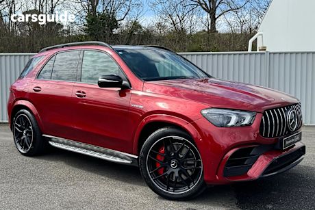 Red 2021 Mercedes-Benz GLE-Class SUV GLE63 AMG S 4WD