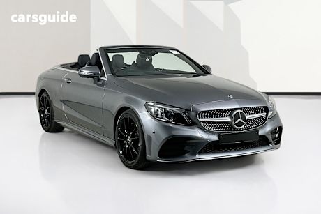 Grey 2019 Mercedes-Benz C200 Cabriolet