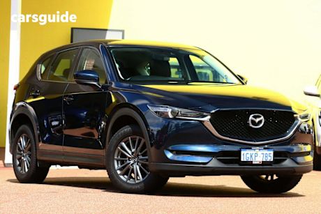 Blue 2017 Mazda CX-5 Wagon Maxx Sport (4X4)