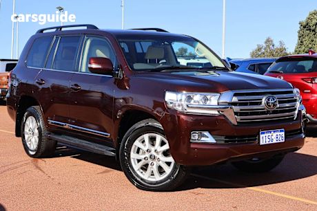 Brown 2017 Toyota Landcruiser SUV SAHARA 4X4