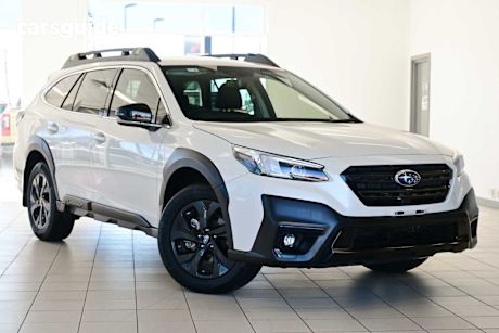 White 2022 Subaru Outback SUV AWD SPORT 4WD