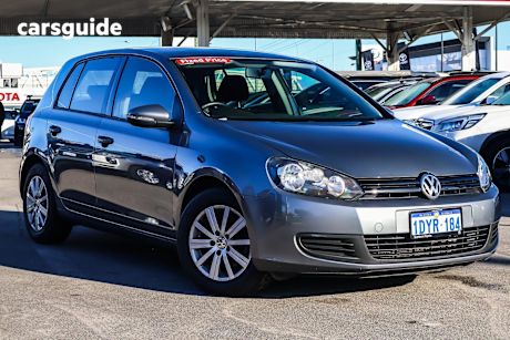 Grey 2012 Volkswagen Golf Hatchback 90 Tsi Trendline