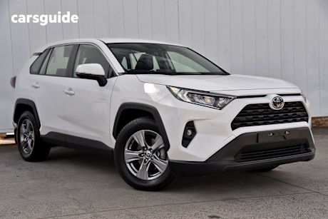 White 2024 Toyota RAV4 SUV GX F