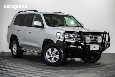 Silver 2019 Toyota Landcruiser Wagon Lc200 Gxl (4X4)