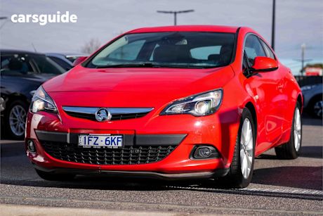 Red 2016 Holden Astra Hatchback Gtc