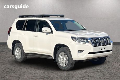 White 2021 Toyota Landcruiser Prado SUV GXL 4X4