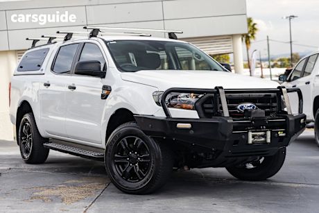 White 2020 Ford Ranger Ute Tray XL 4X4