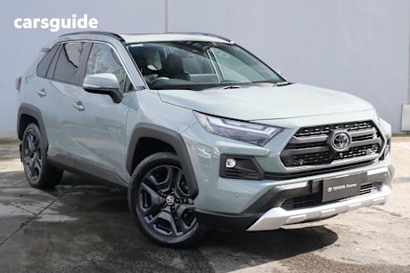 Green 2024 Toyota RAV4 Wagon Edge (Awd)
