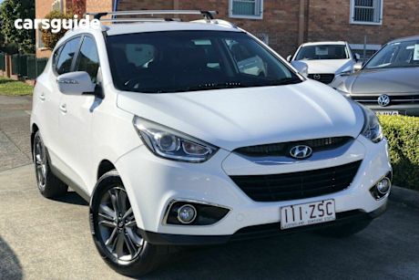 White 2015 Hyundai IX35 Wagon Se (Fwd)
