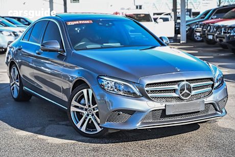 Grey 2018 Mercedes-Benz C300 Sedan