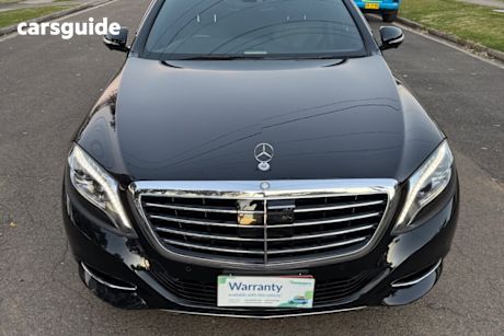 Black 2014 Mercedes-Benz S400 Sedan (Hybrid)