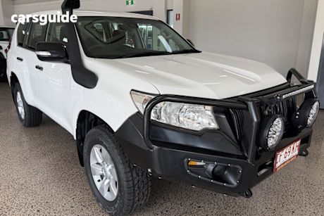 White 2018 Toyota Landcruiser Prado Wagon Gx (4X4)