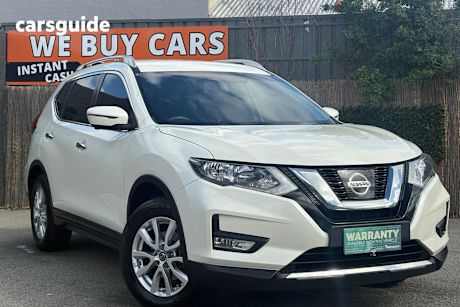 White 2018 Nissan X-Trail SUV ST-L F