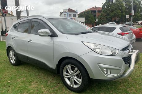 Silver 2011 Hyundai IX35 Wagon Elite (Awd)