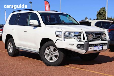 White 2021 Toyota Landcruiser SUV GXL 4X4