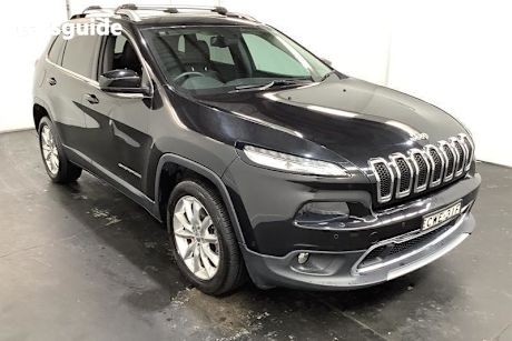 Black 2014 Jeep Cherokee Wagon Limited (4X4)