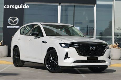 White 2025 Mazda CX-60 SUV D50E GT 4X4