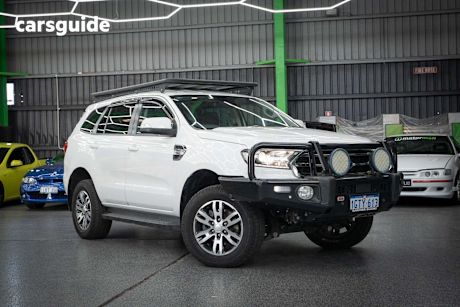 White 2019 Ford Everest SUV TREND 4X4