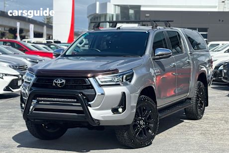 Silver 2021 Toyota Hilux Ute Tray SR5 4X4