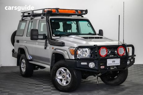 Grey 2018 Toyota Landcruiser Wagon Gxl (4X4)