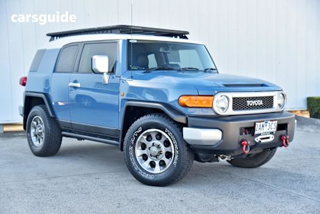 Blue 2012 Toyota FJ Cruiser Wagon
