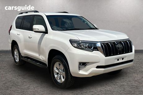 White 2021 Toyota Landcruiser Prado SUV GXL 4X4