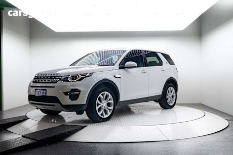 White 2018 Land Rover Discovery Sport SUV TD4 110KW HSE 4X4