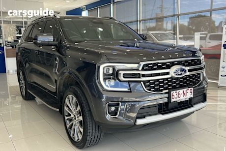 Grey 2025 Ford Everest Wagon Platinum (4Wd)