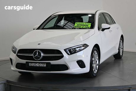 White 2021 Mercedes-Benz A180 Hatchback