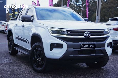 White 2023 Volkswagen Amarok Dual Cab Utility Panamericana Tdi600 4Motion