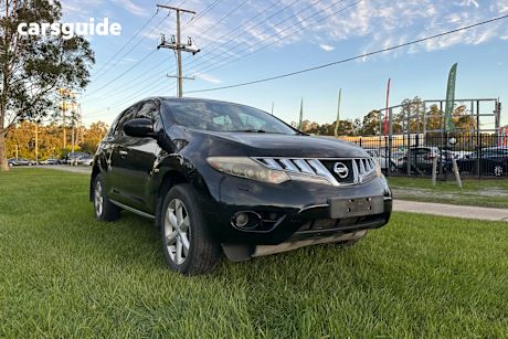 Black 2010 Nissan Murano Wagon St