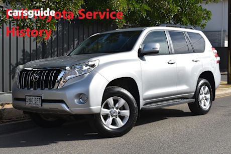 Silver 2014 Toyota Landcruiser Prado Wagon Gxl (4X4)