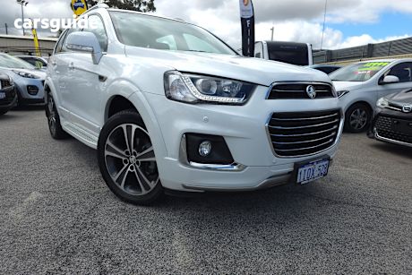 White 2016 Holden Captiva SUV CG LTZ WAGON 7ST 5DR SPTS AUTO 6SP AWD 2.2DT [MY17]